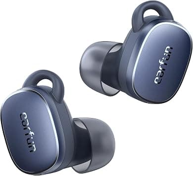 EarFun Free Pro 3 Wireless Earbuds Noise Cancellation, Snapdragon Sound with Qualcomm aptX™ Adaptive, 43dB Noise Reduction, 6 Mics ENC Bluetooth Earbuds, Multipoint Connection, Custom EQ, Navy Blue - Amazon.ae Price Tracker