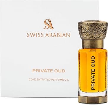 Swiss Arabian Private Oud Concentrated Perfume Oil, 12ml, Premium Quality Perfume Oil, Unisex Fragrance, Oud, Gourmand, Luxurious Blend Perfume for Women and Men - Amazon.ae Price Tracker