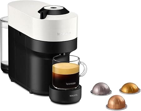 Nespresso Vertuo Pop Coffee Pod Machine by Krups, 560 milliliters, Coconut White, XN920140 - International Version - No Nespresso Warranty - Amazon.ae Price Tracker