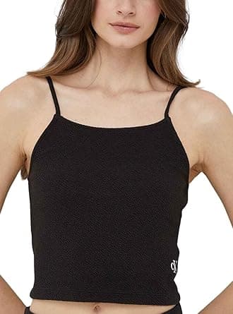 Calvin Klein Jeans Women's Slub Rib Strappy Western - Amazon.ae Price Tracker