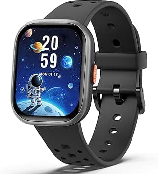 teslahero Upgraded Kids Smart Watch Fitness Tracker, 1.85" Screen with 12 Puzzle Games, Heart Rate Sleep Monitor, Pedometer, Waterproof with/Without APP for Fitbit Boys Girls (Black) - Amazon.ae Price Tracker