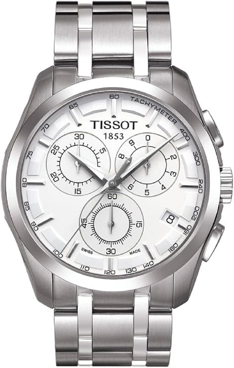 Tissot Mens Quartz Watch, Analog Display and Stainless Steel Strap - T035.617.11.031.00 - Amazon.ae Price Tracker