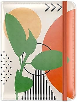 Passport Holder, RFID Leather Travel Passport Cover Wallet for Women Man, Tropical Plants, Compact - Amazon.ae Price Tracker