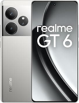 realme GT 6 5G Dual SIM 16GB + 512GB (Fluid Silver) - Middle East Version - Amazon.ae Price Tracker