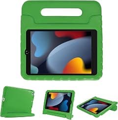 ProCase Kids Case for iPad 10.2 inch 9th 2021/ 8th 2020/ 7th 2019/ iPad Air 10.5" 2019/ iPad Pro 10.5, Shockproof Convertible Handle Stand Cover Light Weight Kids Friendly Case for iPad 9/8/7 -Green | iPad Pro 10.5 Shockproof Lightweight Children Case with Convertible Handle Stand 2021 - Amazon.ae Price Tracker