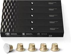Nespresso Vaniglia Barista Creations Roasted Coffee Capsules, Original Line, 10 capsules in 1 Sleeve - Pack of 5 - Amazon.ae Price Tracker