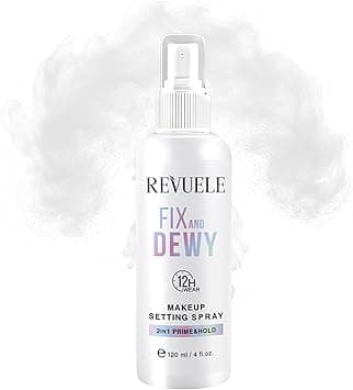 Revuele Makeup Setting Spray Fix and Dewy 2 in 1 Prime & Hold 120ml - Amazon.ae Price Tracker