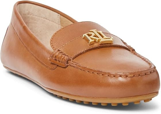 Lauren Ralph Lauren Women's Barnsbury Nappa Leather Driver Driving Style Loafer - Amazon.ae Price Tracker