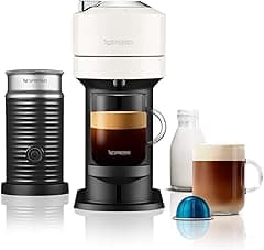Nespresso Vertuo Next 11710 Coffee Machine with Milk Frother by Magimix, White - International Version - No Nespresso Warranty - Amazon.ae Price Tracker