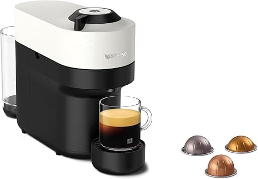 Nespresso Vertuo Pop GDV2 Capsule Coffee Machine, Brews 6 Cup Sizes for Black Coffee, 0.6 L, White - Amazon.ae Price Tracker