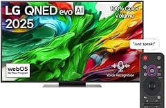 LG 55QNED86A 144Hz QNED evo AI Smart 4K TV, 55 Inch Size - Amazon.ae Price Tracker