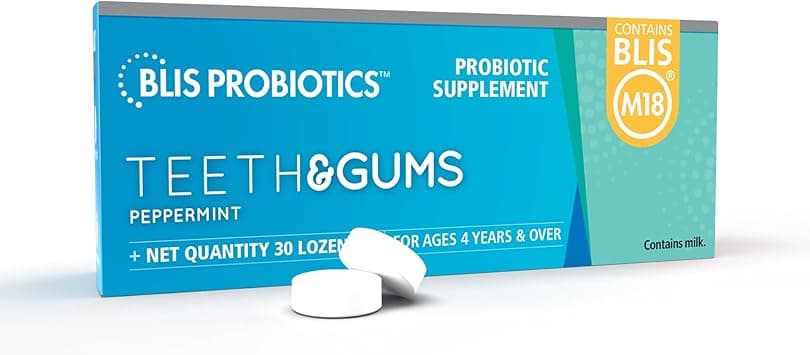 BLIS Teeth&Gums Oral Probiotic, Most Potent BLIS M18 Formula Available, 2.5 Billion CFU, Healthy Mouth, Teeth and Gums, Support for Adults and Kids, S - Amazon.ae Price Tracker