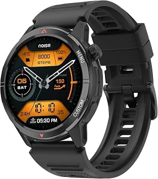 Noise Endeavour 2 Rugged Smartwatch with Multiple Language, Built-in GPS, AI Companion, 1.46" AMOLED Display, 100+ Sports Modes, Menstrual Cycle Tracking, 5 ATM Water Resistance (Jet Black) - Amazon.ae Price Tracker