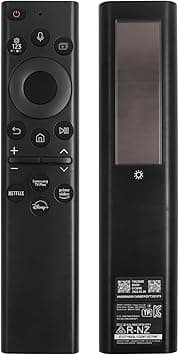 BN59-01385A Solar Frame TV Remote Replacement for Samsung Smart TV with Voice Bluetooth Rechargeable Solar Cell, Compatible with Samsung 2021-2024 Neo LED 4K Ultra HD TV, 4 Shortcut Buttons, Black - Amazon.ae Price Tracker