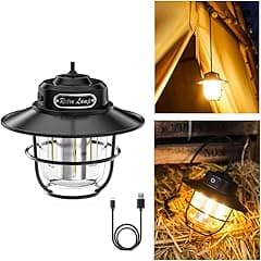 Led Rechargeable Outdoor Camping Light, Mini Portable Tent Emergency Light, New Horse Lamp 4-Speed Mode White And Warm Amber Light. - Amazon.ae Price Tracker