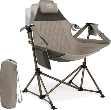 TIMBER RIDGE Hammock Camping Chair, Oversized Swinging Chair for Outdoor Lawn, Backyard and Patio, Supports 400lbs, Tan - Amazon.ae Price Tracker