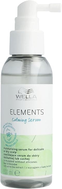 Wella Professionals Elements Calming Serum, Scalp Comfort For Dry or Sensitive Scalp, Hydrates & Soothes the Scalp, No Sulfates & No Silicones, Vegan, 99% Natural Origin Ingredients, 100ml - Amazon.ae Price Tracker