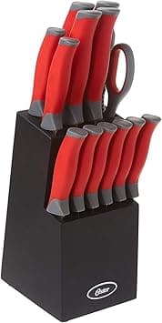 Oster Lindbergh 14 Piece Cutlery Set, Red - Amazon.ae Price Tracker