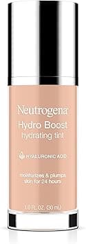 Neutrogena Hydro Boost Hydrating Tint with Hyaluronic Acid, Lightweight Water Gel Formula, Moisturizing, Oil-Free & Non-Comedogenic Liquid Foundation Makeup, 20 Natural Ivory, 1.0 fl. oz - Amazon.ae Price Tracker