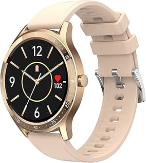 Fire-Boltt 360 Spo2 Full Touch Large Display Round Smart Watch With In-Built Games, 8 Days Battery Life, Ip67 Water Resistant With Blood Oxygen And Heart Rate Monitoring (Gold) - Amazon.ae Price Tracker