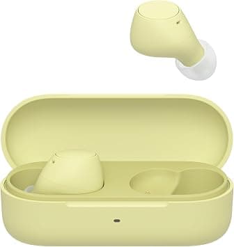 Sony WF-C510 Truly Wireless Earbuds, 22 hours battery life, Clearer hands-free calling, Multipoint Connection, Ambient Sound Mode, IPX4 Water Resistance, Yellow, UAE Version - 1-Year warranty - Amazon.ae Price Tracker