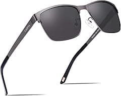 CARFIA Metal Mens Sunglasses Polarized UV400 Protection for Driving Fishing Hiking Golf CA5225 - Amazon.ae Price Tracker