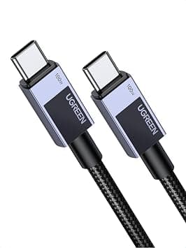 UGREEN Type C Cable 1M, 100W USB-C to USB-C Fast Charging Cable Braided - Amazon.ae Price Tracker