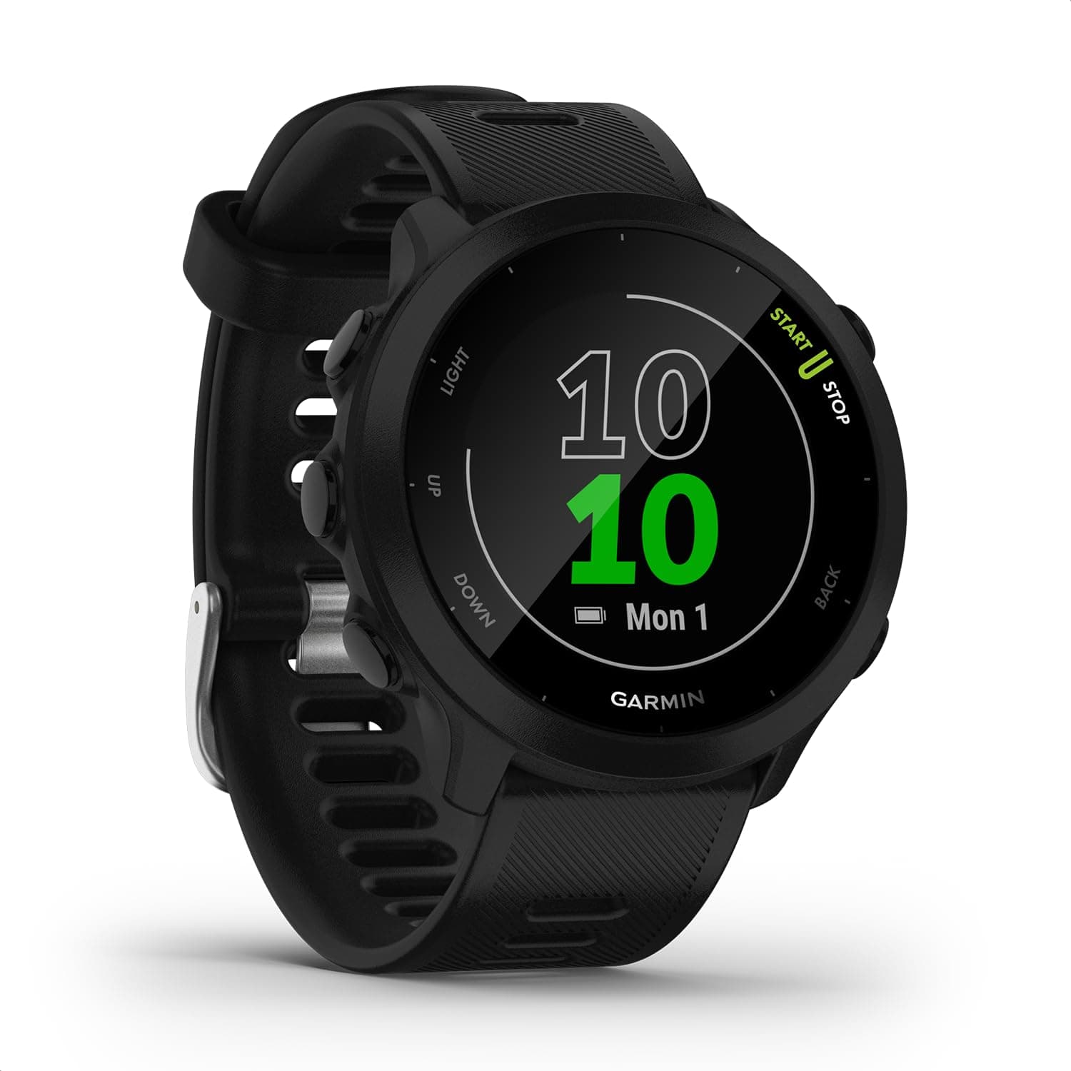 GARMIN GPS Smartwatch Forerunner 55 | Fitness Tracking Runners Watch with 2 Weeks of Battery Life | Built-in Sports Apps and Race Predictor - Amazon.ae Price Tracker