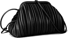 GLITZALL Clutch Purse and Dumpling Bag for Women,Designer Cloud Handbag and Ruched Bag with Detachable Shoulder Strap - Amazon.ae Price Tracker
