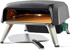 Jamie Oliver by Tefal Gas Rotating Stone Pizza Oven, Homemade Pizza Maker, Outdoor, 360 Inner Rotating Stone, Peel, Gas Connector JM4168G0 - Amazon.ae Price Tracker