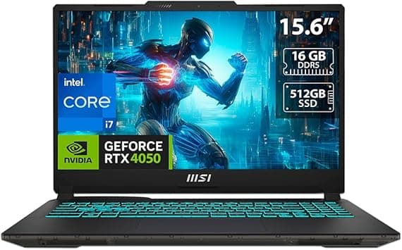 MSI (Upgraded) Cyborg 15 A13VE-218US Gaming Laptop - 15.6" FHD 144Hz, Intel Core i7-13620H, GeForce RTX 4050, 16GB RAM, 512GB NVMe SSD, Thunderbolt 4, USB-Type C, Cooler Boost, Win 11 Home - Black - Amazon.ae Price Tracker