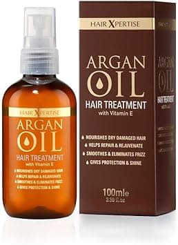 Hair Xpertise Moroccan Argan Oil- Treatment For Damaged Hair | Nourishes And Moisturises Dry Hair | Repairs, Smoothes And Brings Life To Your Hair! - For All Hair Types [Vegan 100ml - Amazon.ae Price Tracker