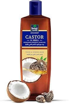Parachute Advansed Castor & Shea Enriched Coconut hair oil, Thick & Strong Hair, 200ml - Amazon.ae Price Tracker