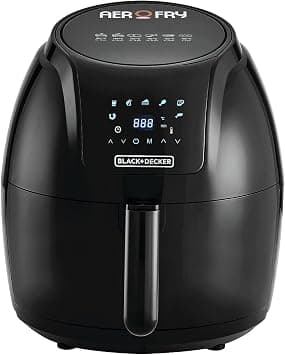 Black & Decker XL Digital Air Fryer, 1800W, 5.6L/1.5Kg, 7 Presets, Crispy and Healthy Cooking, Rapid Air Technology & Led Display, Best for Frying, Grilling, Roasting, Baking, 2 years warranty, AF625 - Amazon.ae Price Tracker