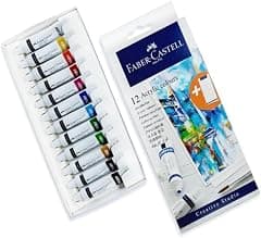 Faber Castell Creative Studio Acrylic Set 12x9mm Tubes - Amazon.ae Price Tracker