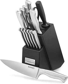 Cuisinart 15-Piece Stainless Steel Hollow Handle Block Set, C77SS-15PK Hollow Handle C77SS-15PK - Amazon.ae Price Tracker