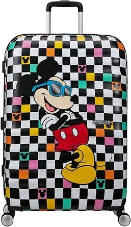 American Tourister Unisex Wavebreaker Disney Fl Luggage- Suitcase - Amazon.ae Price Tracker