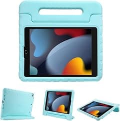 ProCase Kids Case for iPad 10.2 inch 9th 2021/ 8th 2020/ 7th 2019/ iPad Air 10.5" 2019/ iPad Pro 10.5, Shockproof Convertible Handle Stand Cover Light Weight Kids Friendly Case for iPad 9/8/7 -Aqua - Amazon.ae Price Tracker