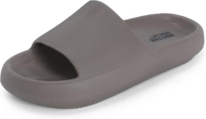 DOCTOR EXTRA SOFT Men's Classic Ultra Soft Sliders/Slippers with Cushion FootBed for Adult | Comfortable & Light Weight | Stylish & Anti-Skid | Waterproof & Everyday Flip Flops for Gents/Boys D-504 - Amazon.ae Price Tracker
