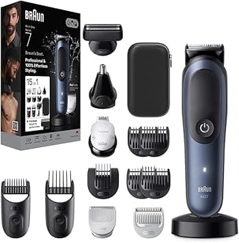 Braun All-in-One Series 7, 15in1 Grooming Kit, Charging Stand, ProBlade, AIO7580 - Amazon.ae Price Tracker