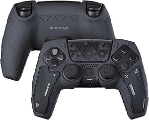 G.S.TAC Tactical PS5 Controller Skin Set, Anti-Slip Silicone Protective Cover Skin Case for PS5 Wireless Controller with 2 Thumb Grip Caps and 2 Stickers - for Black Myth: Wukong (Black) - Amazon.ae Price Tracker