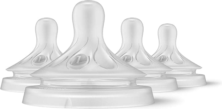 AVENT Philips Natural Response Baby Bottle Flow 1, 4pk, SCY961/04 - Amazon.ae Price Tracker