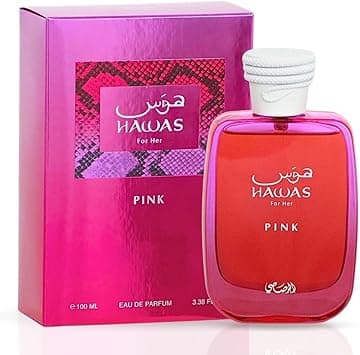 Hawas Pink | Eau De Parfum | Women | 100 ML - Amazon.ae Price Tracker