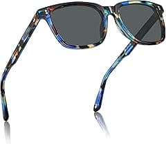 CARFIA Acetate Polarized Sunglasses for Women Small Face - AntiGlare UV400 Protection CA5354C - Amazon.ae Price Tracker