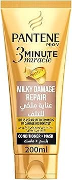 Pantene Pro-V 3 Minute Miracle Milky Damage Repair Conditioner 200 ml - Amazon.ae Price Tracker