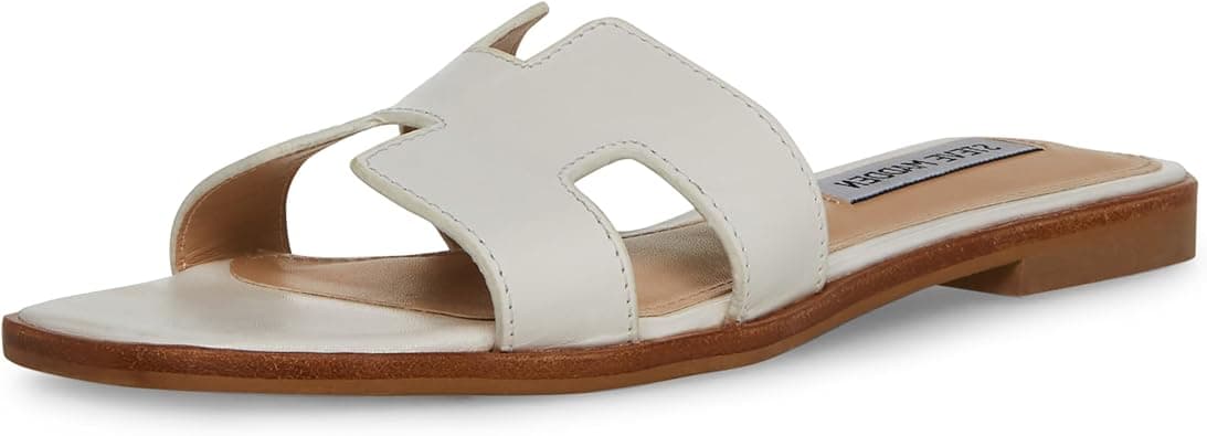Steve Madden Womens Hadyn White Leat Sandals,EU-36 - Amazon.ae Price Tracker