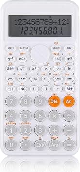 Azonee Scientific Calculator, 2-Line Standard Scientific Calculator, Cute Desk Accessories, Portable and Cute School Office Supplies, Suitable for Primary School to College Student Use - Amazon.ae Price Tracker