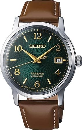 Seiko Presage Automatic Green Dial Men's Watch SRPE45J1 - Amazon.ae Price Tracker