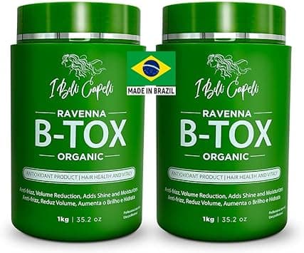 I Belli Capelli Organic Ravenna Hair B-tox Treatment 2 Pack- B-tox Capilar Para el Cabello, Formaldehyde-Free- Cirugia Capilar Para el Cabello- Effect Anti-Frizz, Volume Reduction, Smoothing- 2 units - Amazon.ae Price Tracker