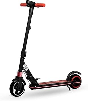 CRONY JL019-01 Kids Electric Scooter with 150W Motor, LED Display & Thumb Brake/Throttle | Spring Suspension, One-Step Foldable Frame, 70KG Max Load Lightweight Design, Black - Amazon.ae Price Tracker